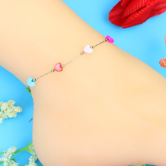 Elegant Handmade Anklet – Perfect for Women & Girls | Ideal Gift Option,DYC1160 - Picture 5 of 7